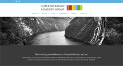 Desktop Screenshot of humanitarianadvisorygroup.org